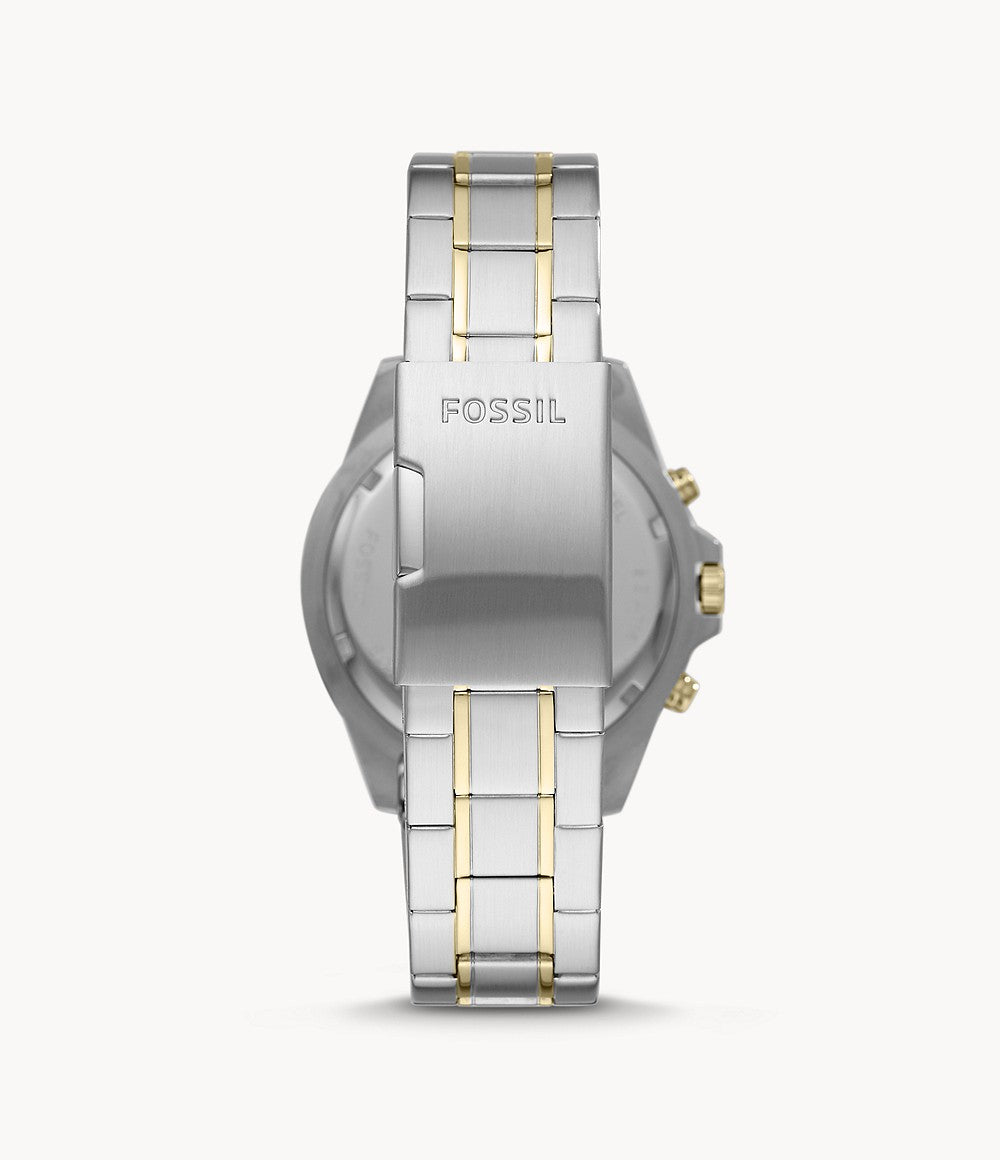 Fossil Garrett Men's Chronograph Two-Tone Stainless-Steel Watch - FS5622